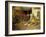 Feeding the Chickens-Benlliure y Gil Jose-Framed Giclee Print