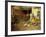 Feeding the Chickens-Benlliure y Gil Jose-Framed Giclee Print