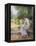 Feeding the Doves-Ernest Walbourn-Framed Premier Image Canvas