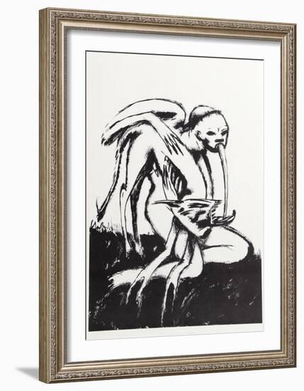 Feeding the Familiar from The Illusions Suite-Clive Barker-Framed Collectable Print