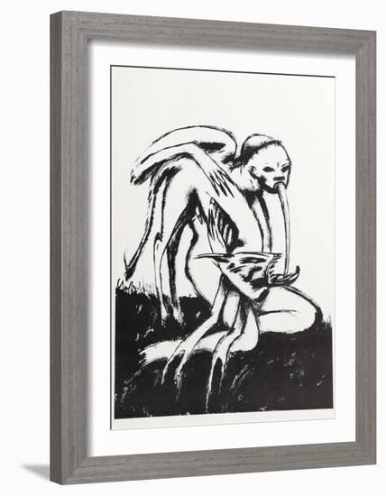 Feeding the Familiar from The Illusions Suite-Clive Barker-Framed Collectable Print