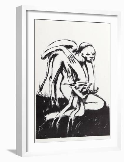 Feeding the Familiar from The Illusions Suite-Clive Barker-Framed Collectable Print