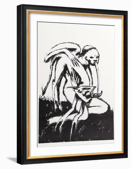 Feeding the Familiar from The Illusions Suite-Clive Barker-Framed Collectable Print
