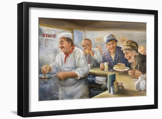 Feeding the Hungry-Dianne Dengel-Framed Giclee Print