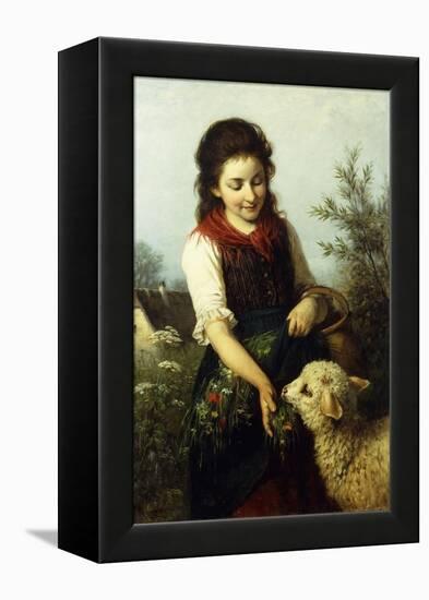 Feeding the Lamb-Rudolf Epp-Framed Premier Image Canvas