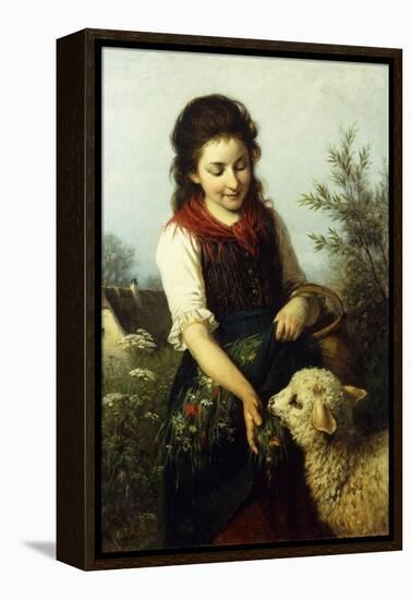 Feeding the Lamb-Rudolf Epp-Framed Premier Image Canvas