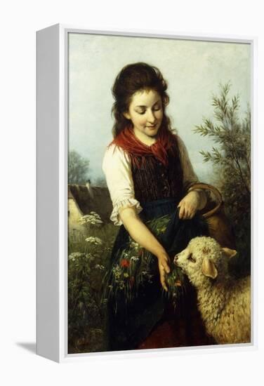 Feeding the Lamb-Rudolf Epp-Framed Premier Image Canvas