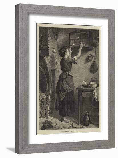 Feeding the Pets-W. Fyfe-Framed Giclee Print