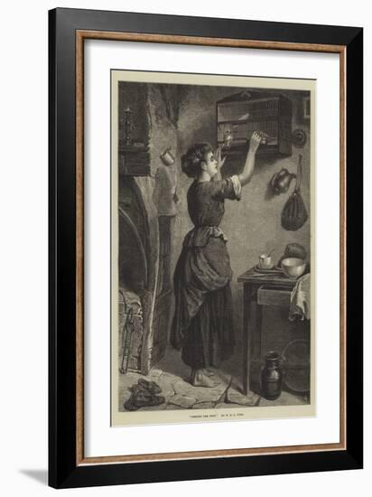 Feeding the Pets-W. Fyfe-Framed Giclee Print