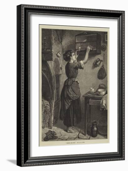 Feeding the Pets-W. Fyfe-Framed Giclee Print