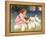 Feeding the Rabbits-Frederick Morgan-Framed Premier Image Canvas