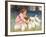 Feeding the Rabbits-Frederick Morgan-Framed Giclee Print