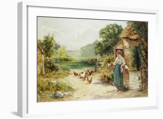 Feeding Time-Ernest Walbourn-Framed Giclee Print