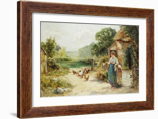 Feeding Time-Ernest Walbourn-Framed Giclee Print