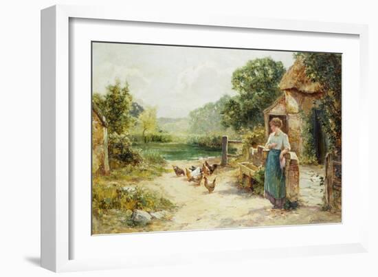 Feeding Time-Ernest Walbourn-Framed Giclee Print