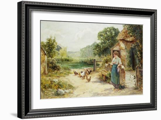 Feeding Time-Ernest Walbourn-Framed Giclee Print