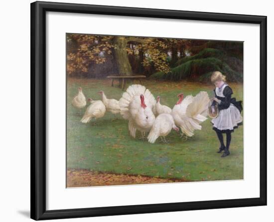 Feeding Time-Philip Richard Morris-Framed Giclee Print