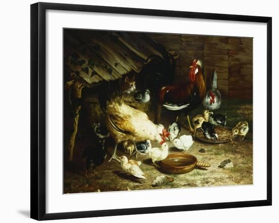 Feeding Time-Ignace Spiridon-Framed Giclee Print