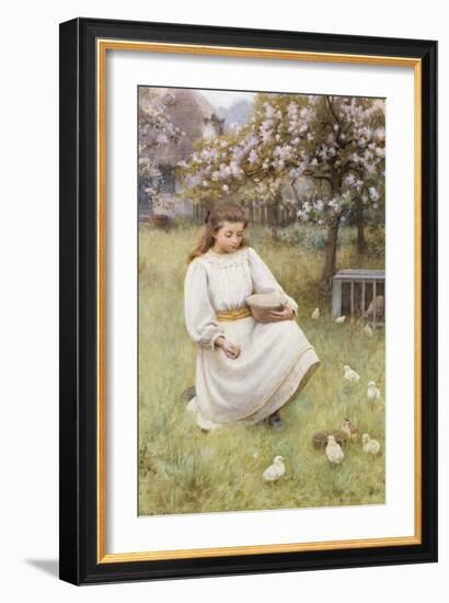 Feeding Time-William Affleck-Framed Giclee Print