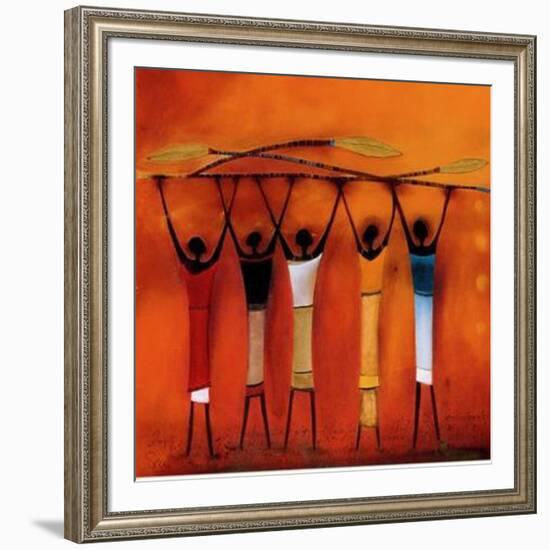 Feel Free II-Jan Eelse Noordhuis-Framed Art Print