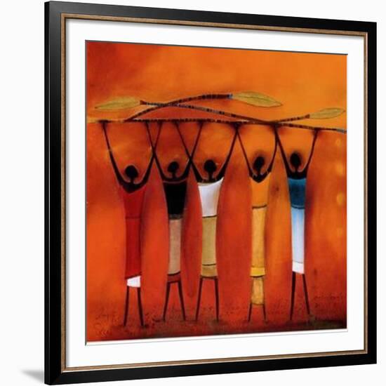 Feel Free II-Jan Eelse Noordhuis-Framed Art Print