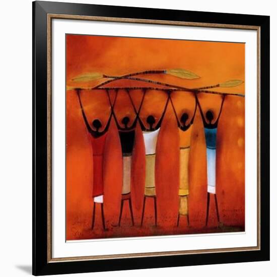 Feel Free II-Jan Eelse Noordhuis-Framed Art Print