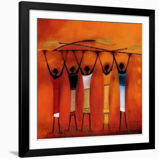 Feel Free II-Jan Eelse Noordhuis-Framed Art Print