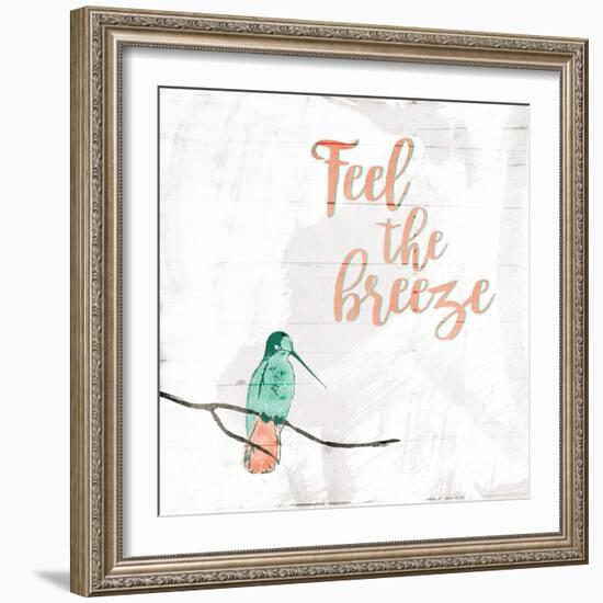 Feel The Breeze-Jace Grey-Framed Art Print