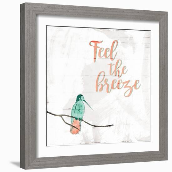 Feel The Breeze-Jace Grey-Framed Art Print