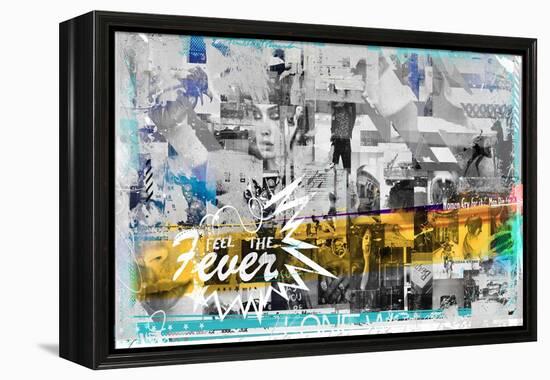 Feel the Fever, 2018 (Collage on Canvas)-Teis Albers-Framed Premier Image Canvas