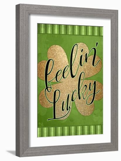 Feelin Lucky-Kimberly Allen-Framed Art Print
