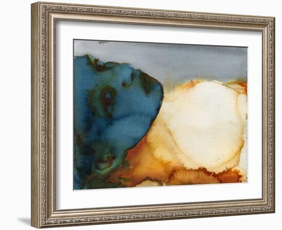 Feeling Blue, 2018 (Watercolour on Arches)-Graham Dean-Framed Giclee Print