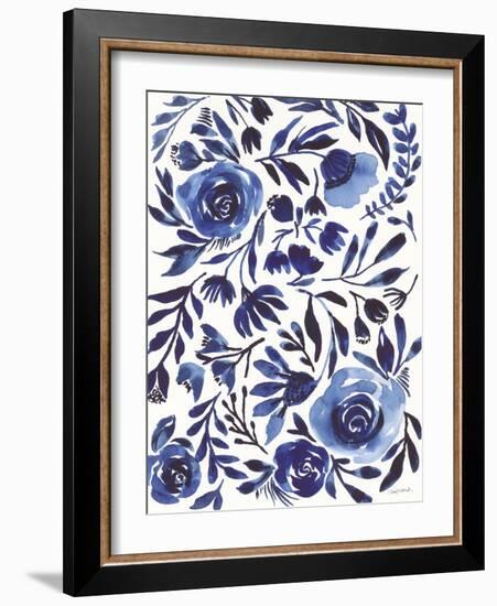 Feeling Blue I-Cheryl Warrick-Framed Art Print