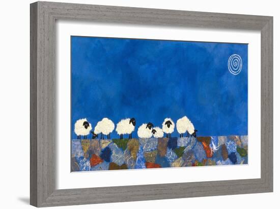 Feeling Sheepish-Casey Craig-Framed Art Print