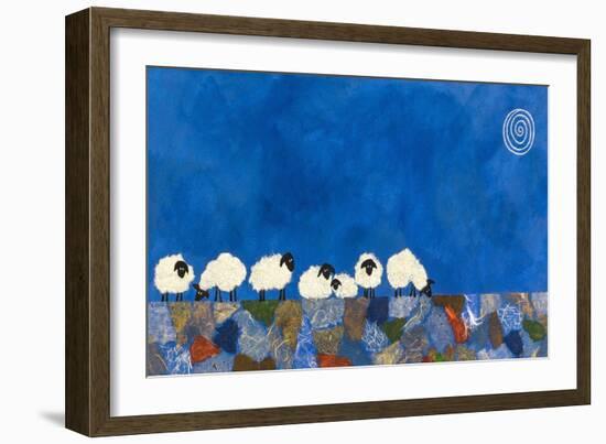 Feeling Sheepish-Casey Craig-Framed Art Print