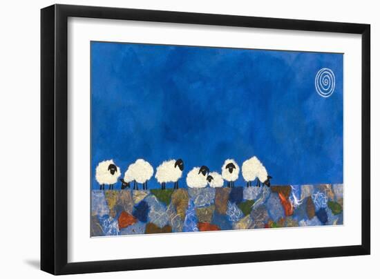 Feeling Sheepish-Casey Craig-Framed Art Print