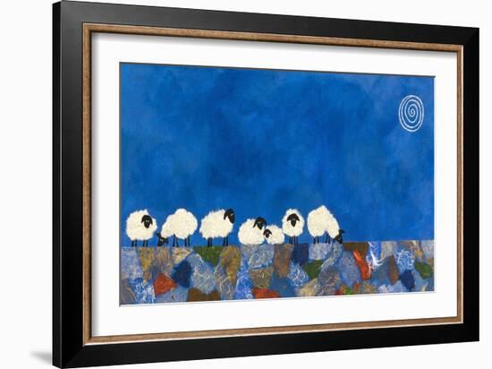 Feeling Sheepish-Casey Craig-Framed Art Print