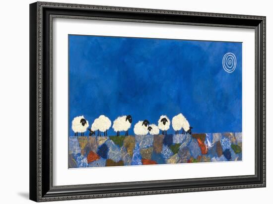 Feeling Sheepish-Casey Craig-Framed Art Print