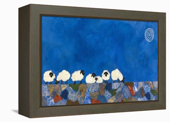 Feeling Sheepish-Casey Craig-Framed Stretched Canvas