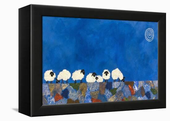 Feeling Sheepish-Casey Craig-Framed Stretched Canvas
