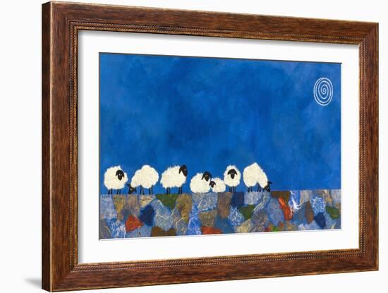 Feeling Sheepish-Casey Craig-Framed Premium Giclee Print