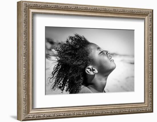 Feeling the Sun and Wind-Gloria Salgado Gispert-Framed Premium Photographic Print