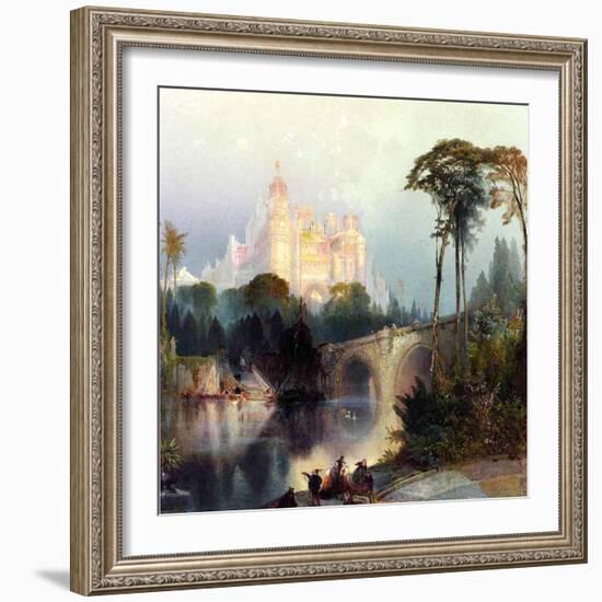 Feeric Landscape-Thomas Moran-Framed Giclee Print