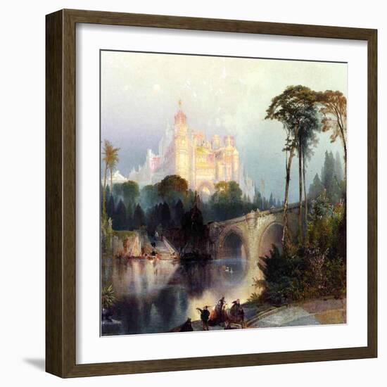 Feeric Landscape-Thomas Moran-Framed Giclee Print