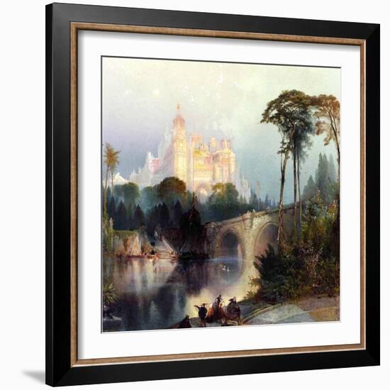 Feeric Landscape-Thomas Moran-Framed Giclee Print