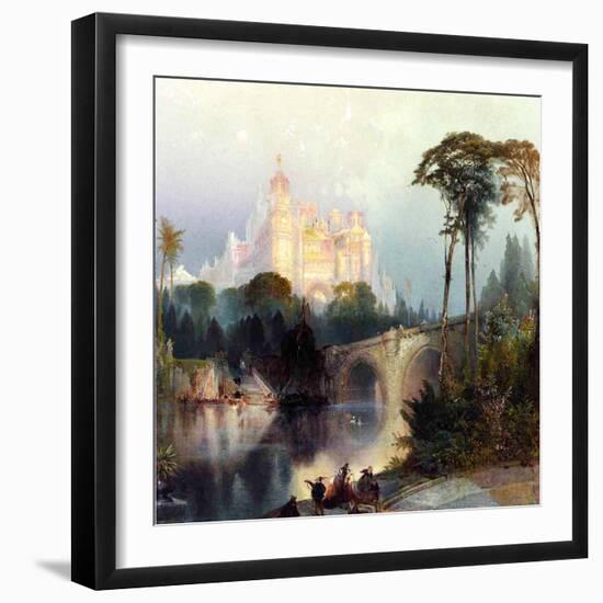 Feeric Landscape-Thomas Moran-Framed Giclee Print