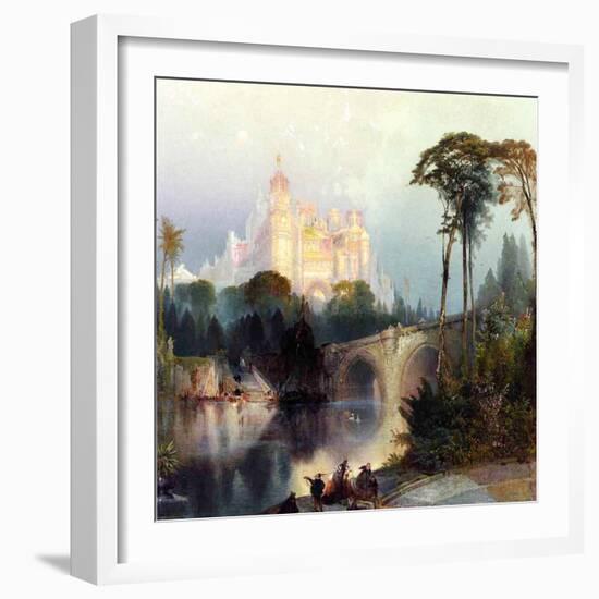 Feeric Landscape-Thomas Moran-Framed Giclee Print