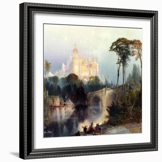 Feeric Landscape-Thomas Moran-Framed Giclee Print