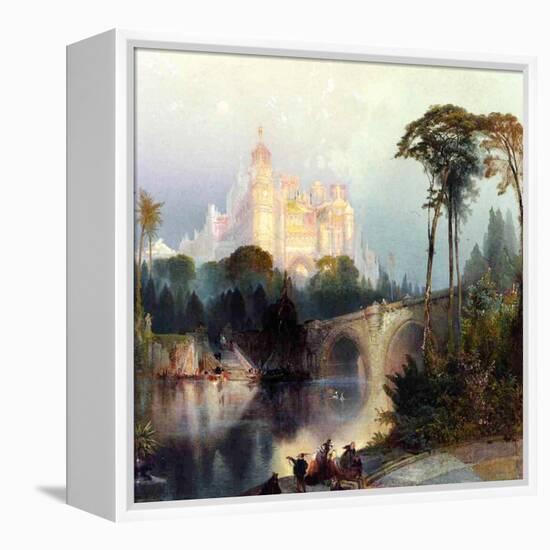 Feeric Landscape-Thomas Moran-Framed Premier Image Canvas