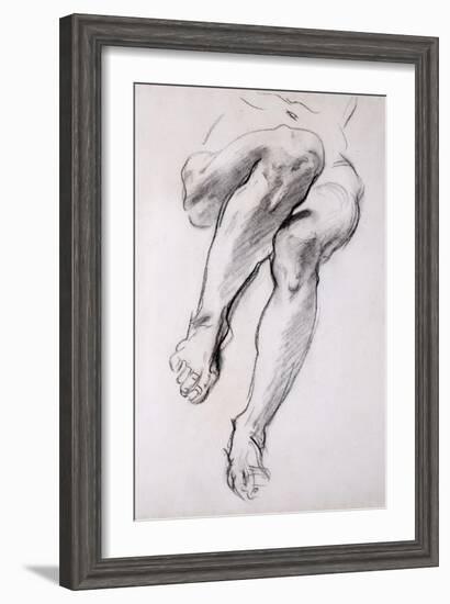 Feet and Legs of Seated Nude-John Singer Sargent-Framed Giclee Print